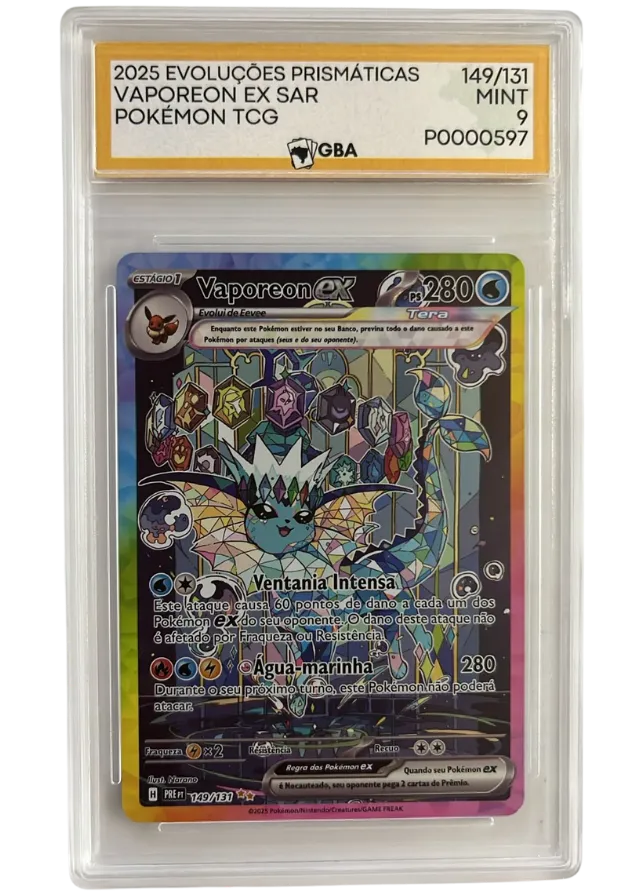 Vaporeon ex (149/131) - Frente